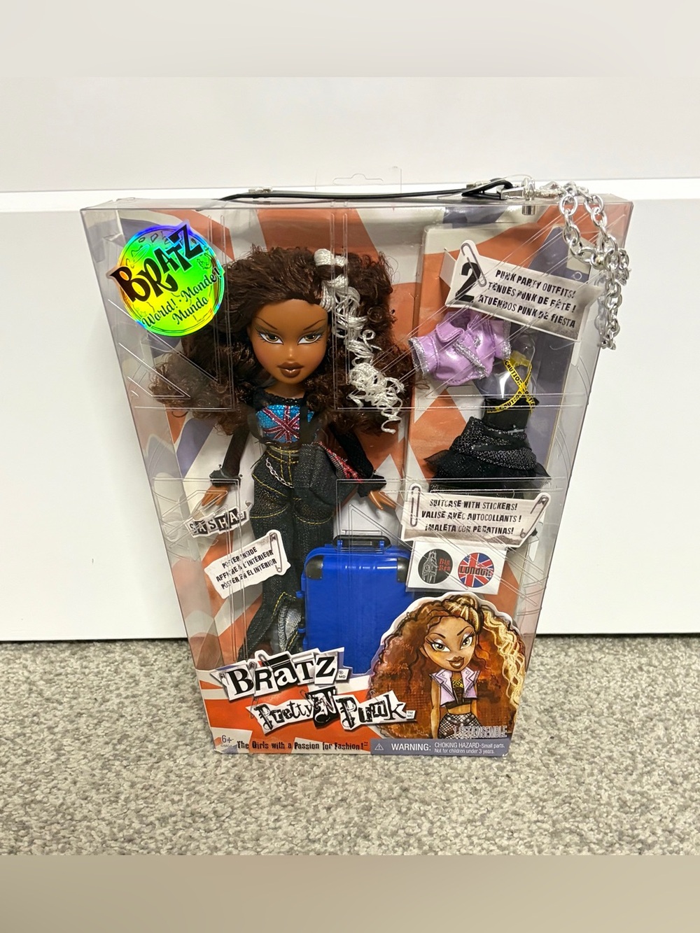 Bratz Pretty 'N' Punk Sasha Fashion Doll 2023